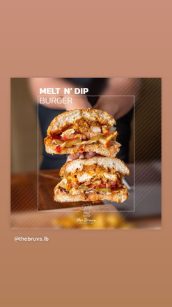 Melt N’ Dip burger